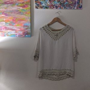 Cream tunic